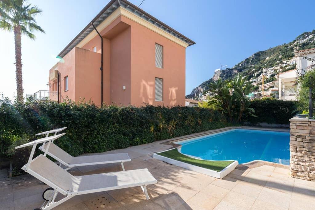 Villa Rocky - Luxury 3Br Apt In Liberty Villa.Pool,Garden,Wifi Рокбрюн-Кап-Мартин Екстериор снимка