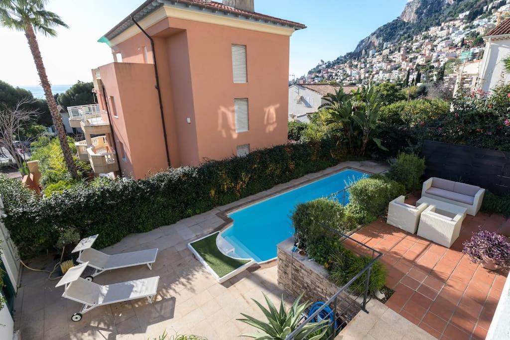 Villa Rocky - Luxury 3Br Apt In Liberty Villa.Pool,Garden,Wifi Рокбрюн-Кап-Мартин Екстериор снимка